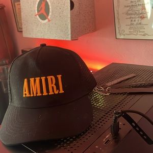 Real Black and Yellow Amiri Hat (unused)